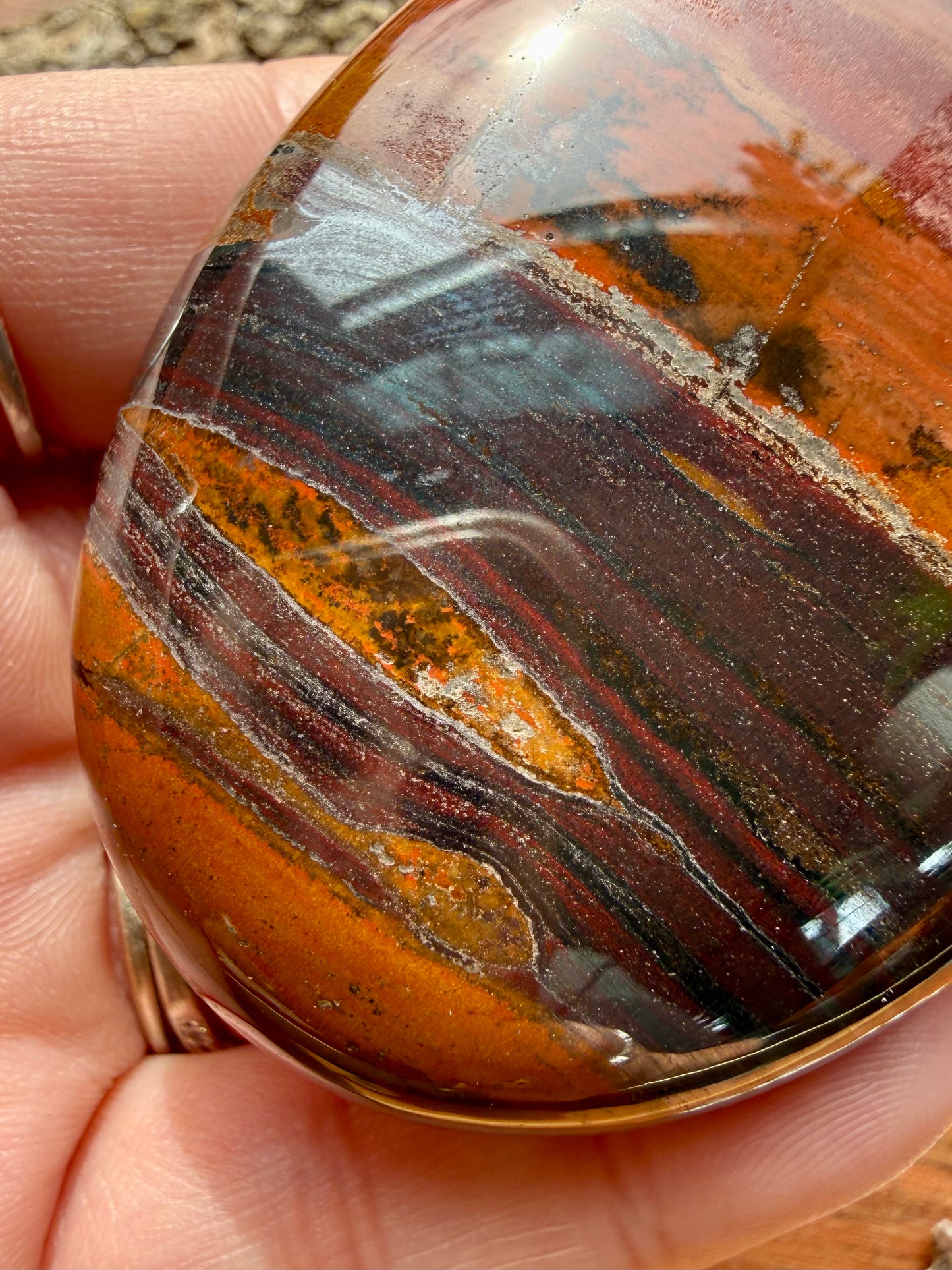 TIGER IRON PALM STONE