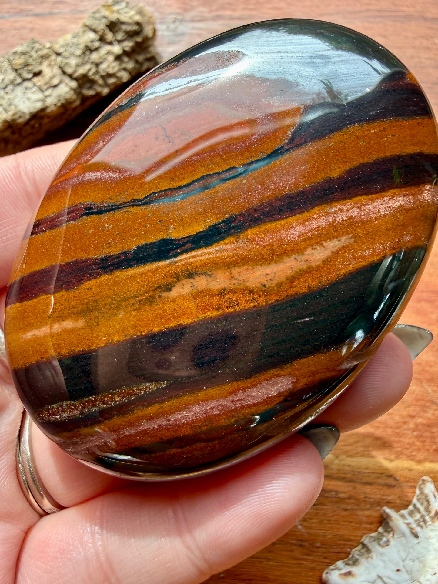 TIGER IRON PALM STONE