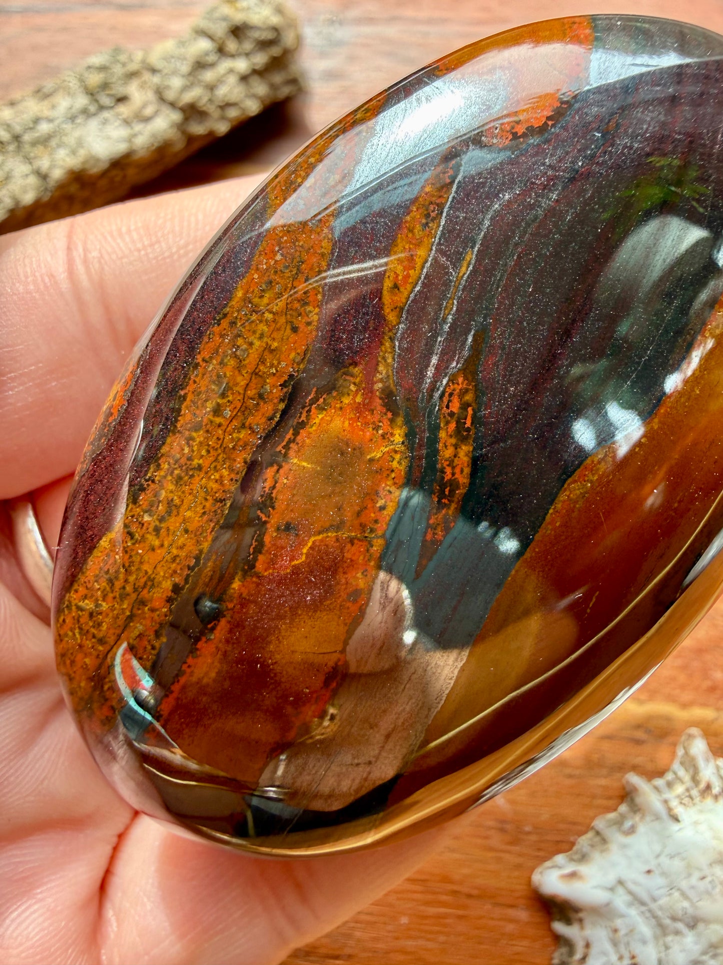 TIGER IRON PALM STONE