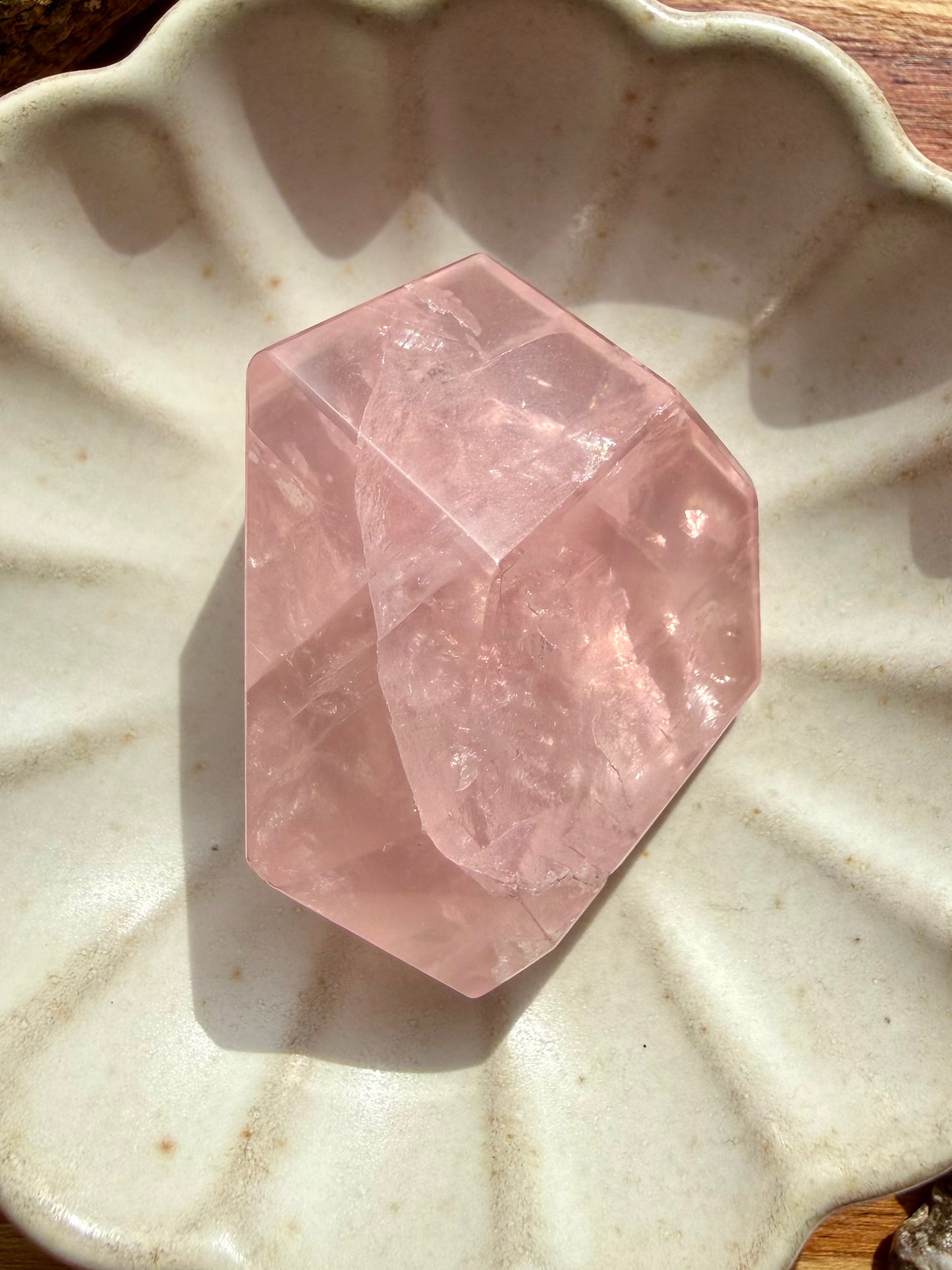 HIGH QUALITY BRAZILIAN ROSE QUARTZ FREEFORM