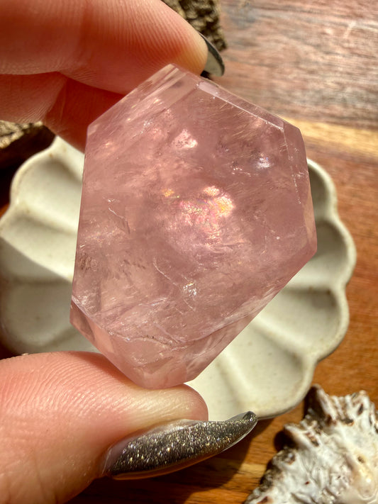 HIGH QUALITY BRAZILIAN ROSE QUARTZ FREEFORM
