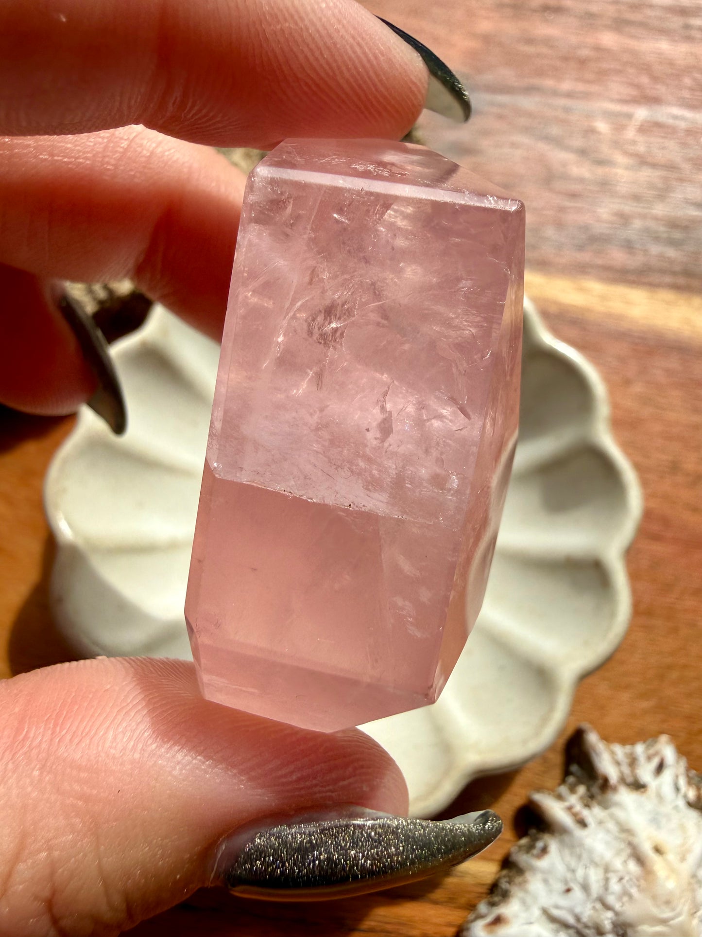 HIGH QUALITY BRAZILIAN ROSE QUARTZ FREEFORM