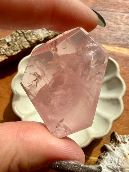 HIGH QUALITY BRAZILIAN ROSE QUARTZ FREEFORM