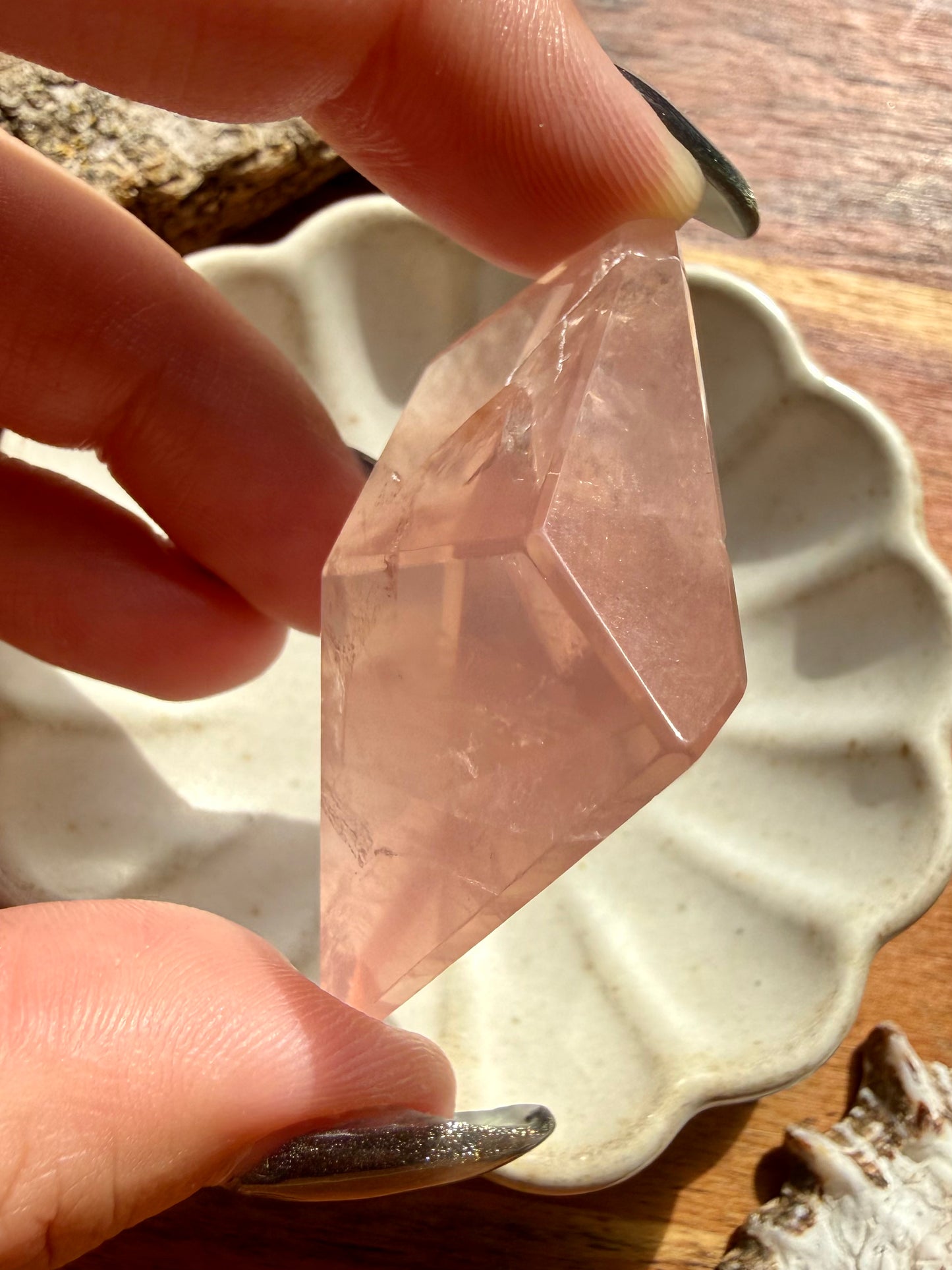 HIGH QUALITY BRAZILIAN ROSE QUARTZ FREEFORM