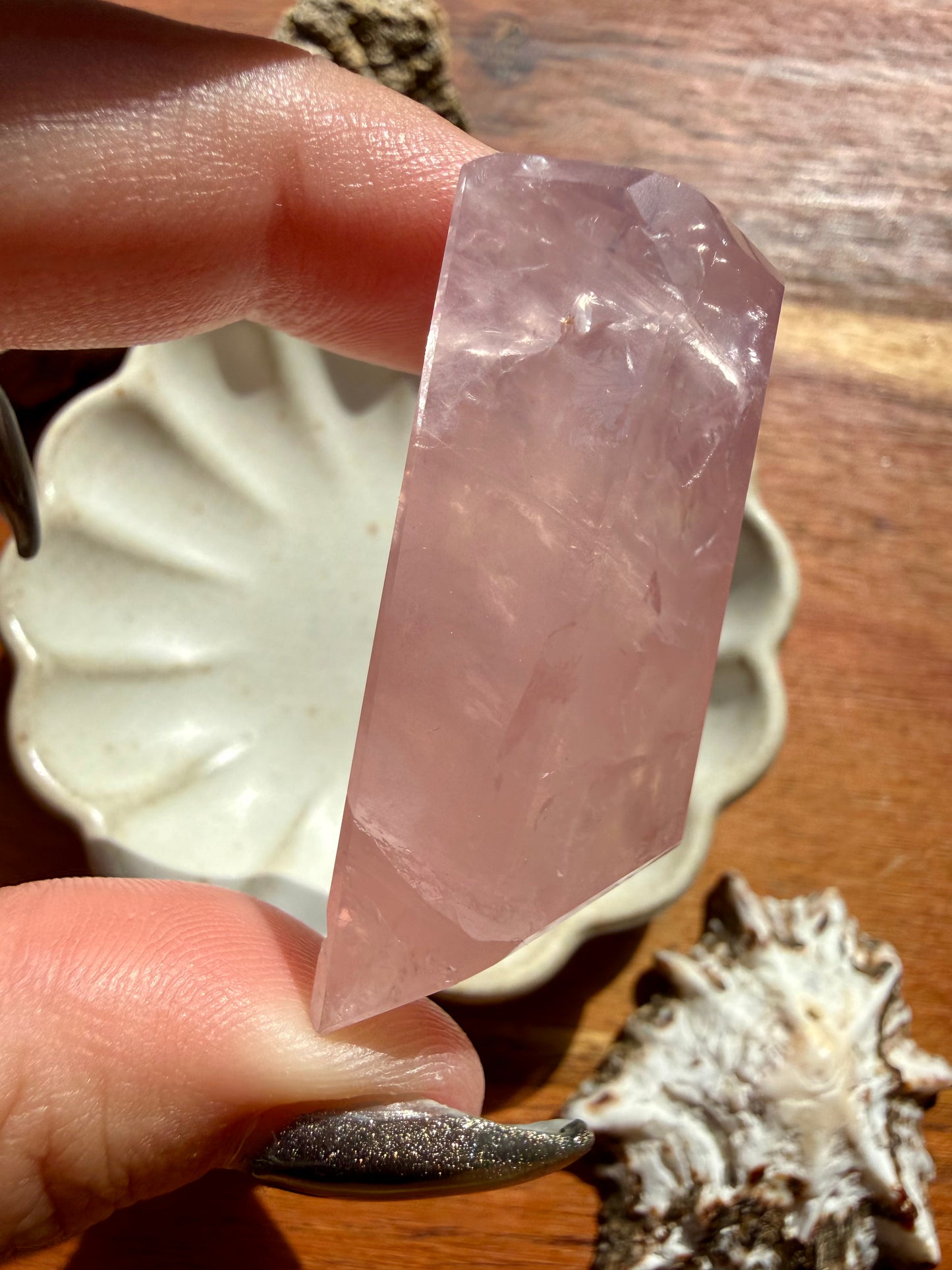 HIGH QUALITY BRAZILIAN ROSE QUARTZ FREEFORM