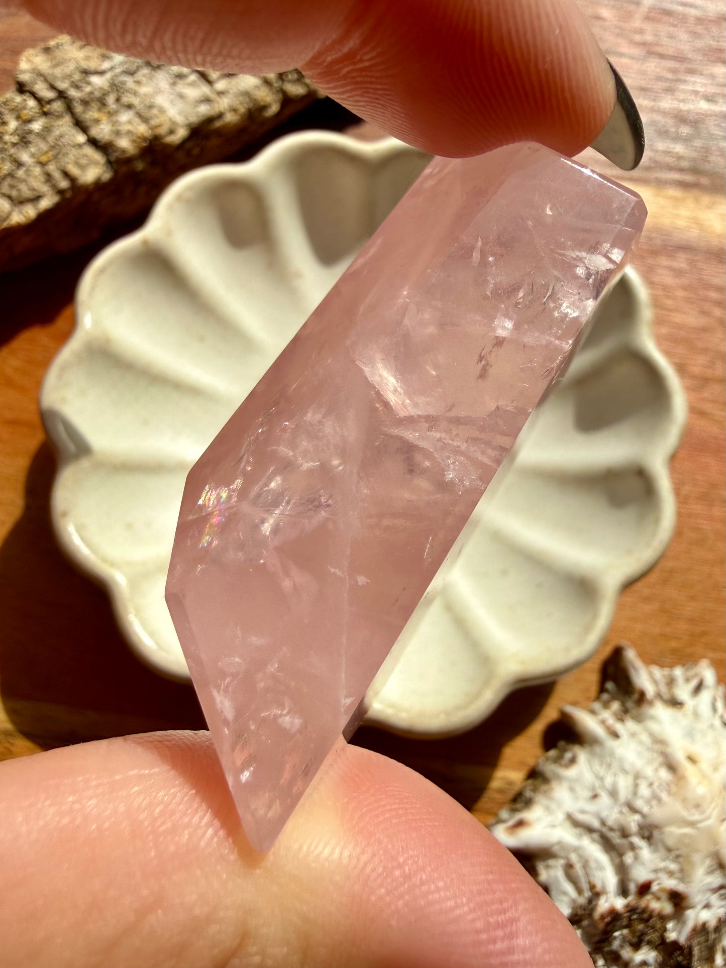 HIGH QUALITY BRAZILIAN ROSE QUARTZ FREEFORM