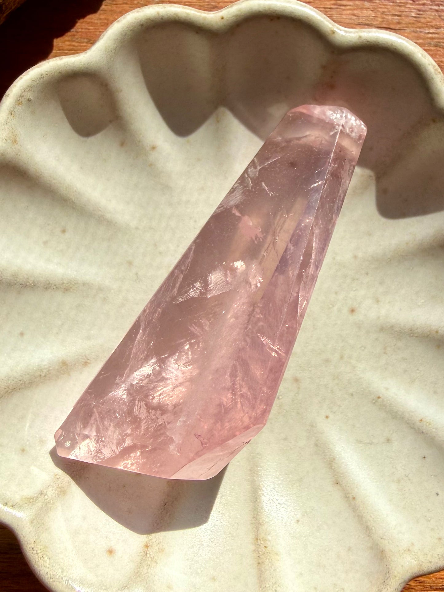 HIGH QUALITY BRAZILIAN ROSE QUARTZ FREEFORM