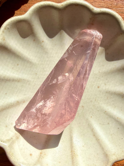 HIGH QUALITY BRAZILIAN ROSE QUARTZ FREEFORM