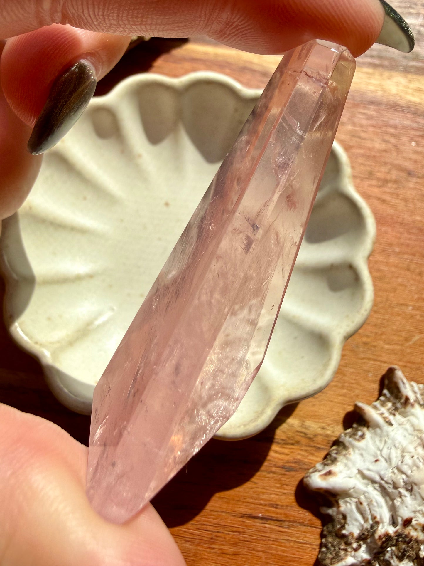 HIGH QUALITY BRAZILIAN ROSE QUARTZ FREEFORM