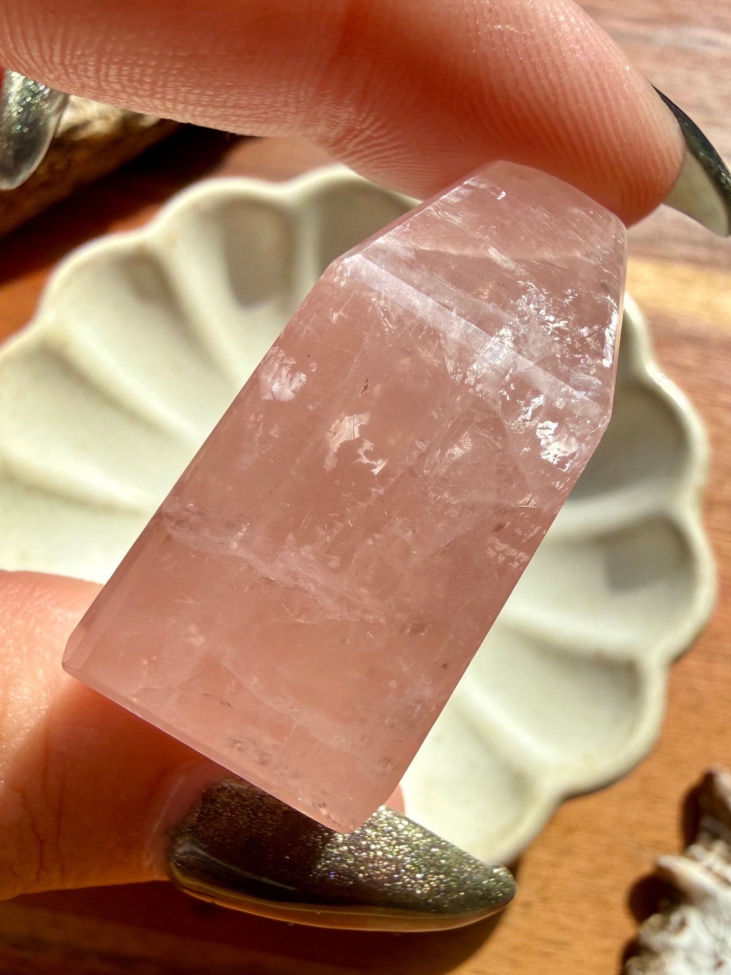 HIGH QUALITY BRAZILIAN ROSE QUARTZ FREEFORM