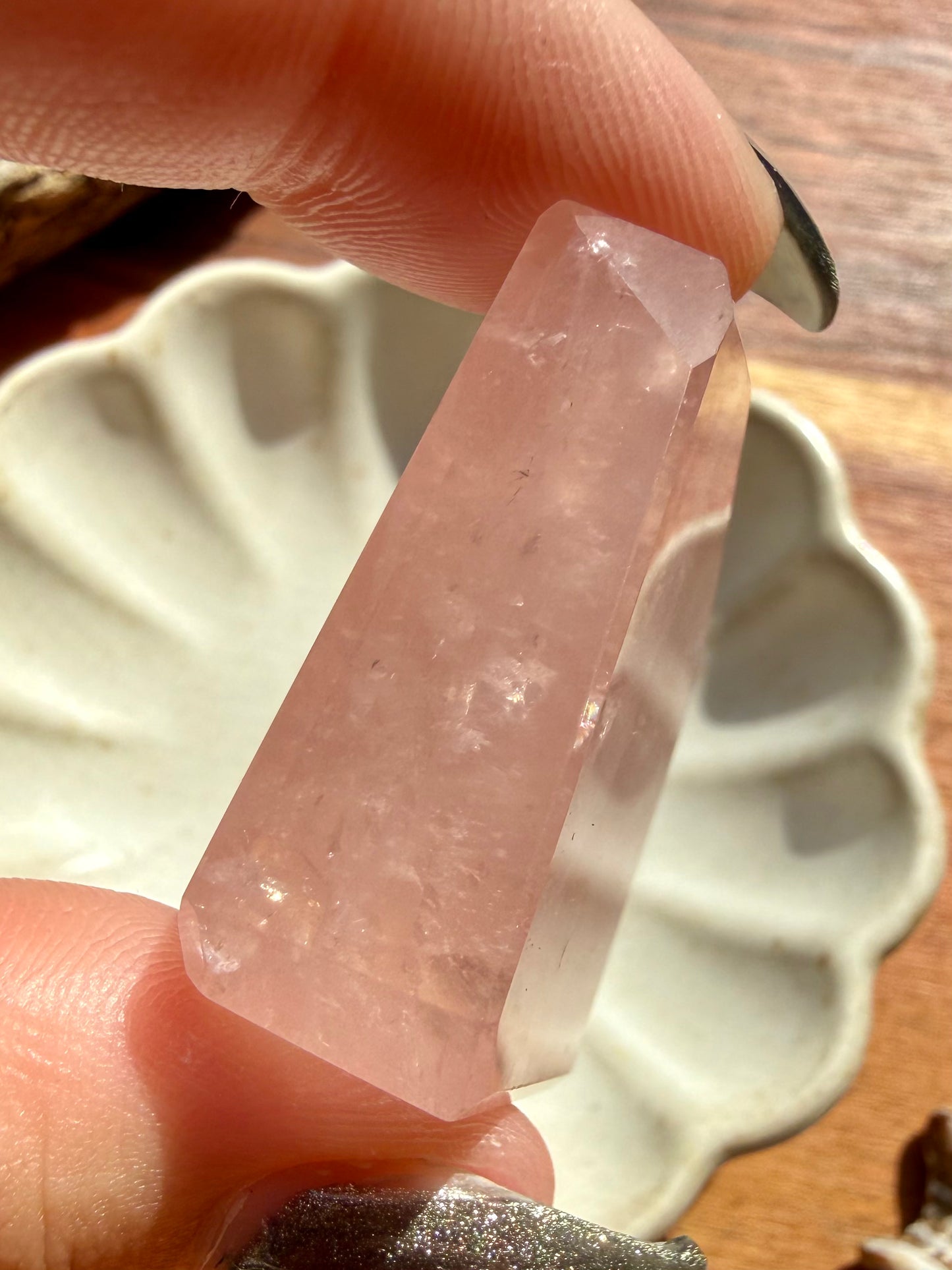 HIGH QUALITY BRAZILIAN ROSE QUARTZ FREEFORM