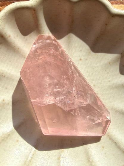 HIGH QUALITY BRAZILIAN ROSE QUARTZ FREEFORM