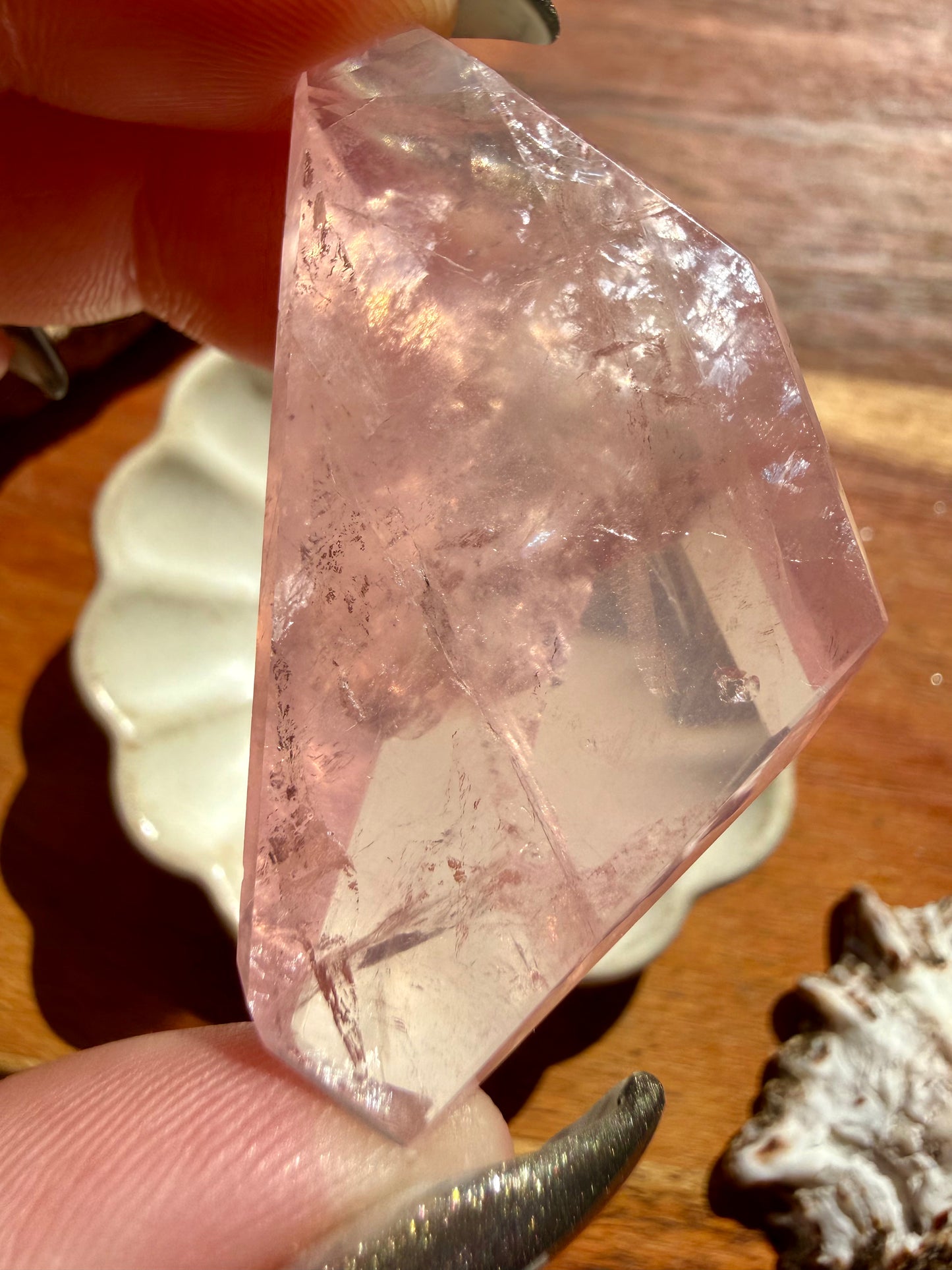 HIGH QUALITY BRAZILIAN ROSE QUARTZ FREEFORM
