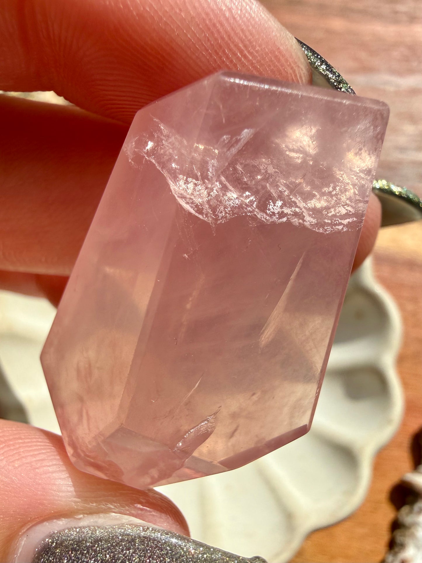 HIGH QUALITY BRAZILIAN ROSE QUARTZ FREEFORM