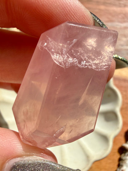 HIGH QUALITY BRAZILIAN ROSE QUARTZ FREEFORM