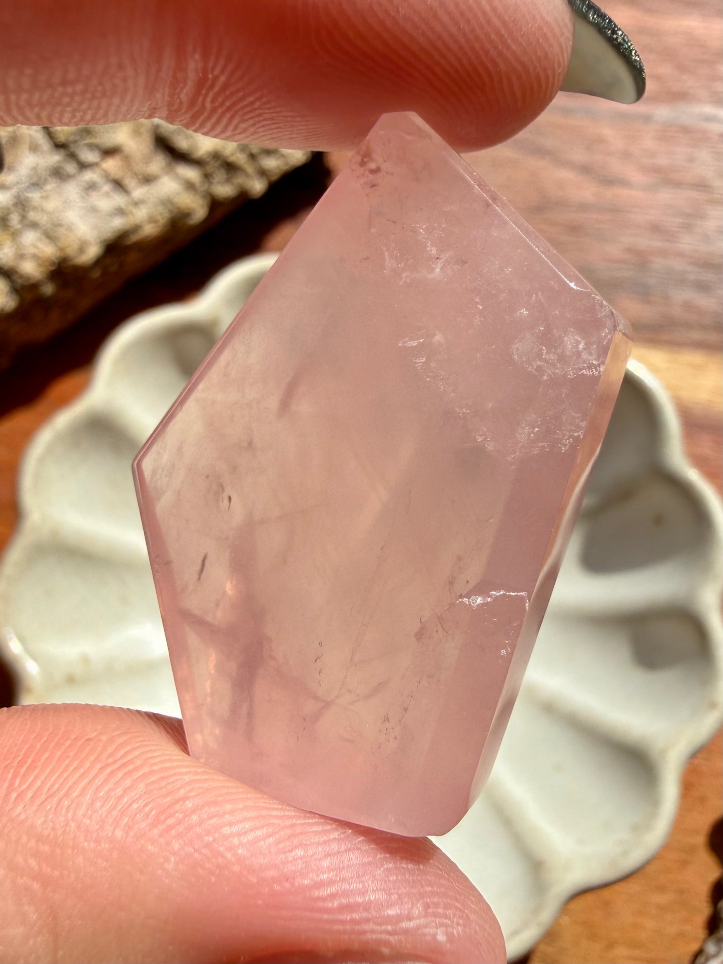 HIGH QUALITY BRAZILIAN ROSE QUARTZ FREEFORM