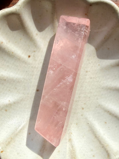 HIGH QUALITY BRAZILIAN ROSE QUARTZ FREEFORM