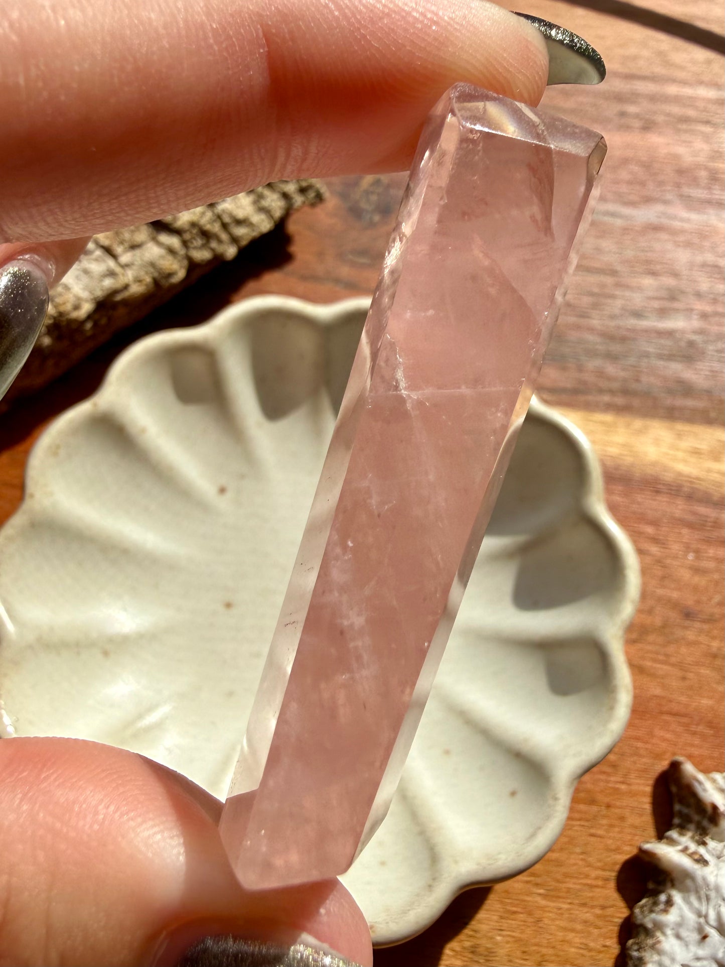 HIGH QUALITY BRAZILIAN ROSE QUARTZ FREEFORM