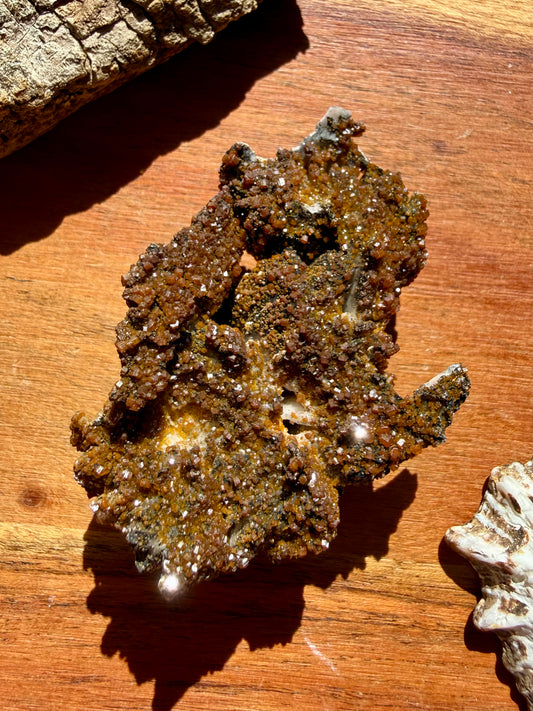 BARITE, MAGANESE + VANADINITE