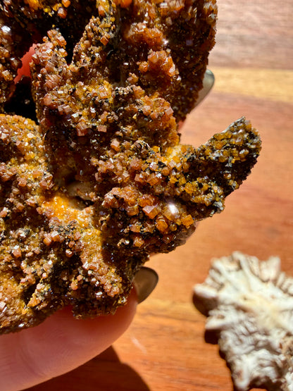 BARITE, MAGANESE + VANADINITE