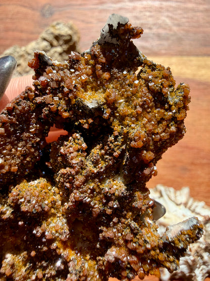 BARITE, MAGANESE + VANADINITE