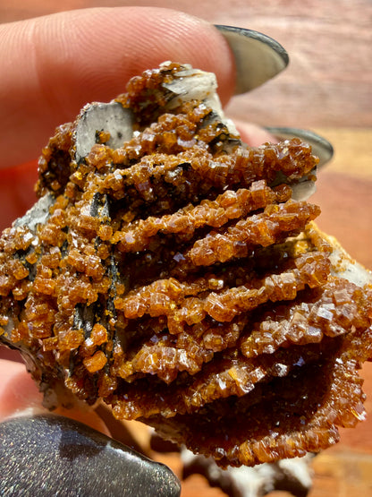 BARITE, MAGANESE + VANADINITE