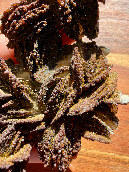 BARITE, MAGANESE + VANADINITE
