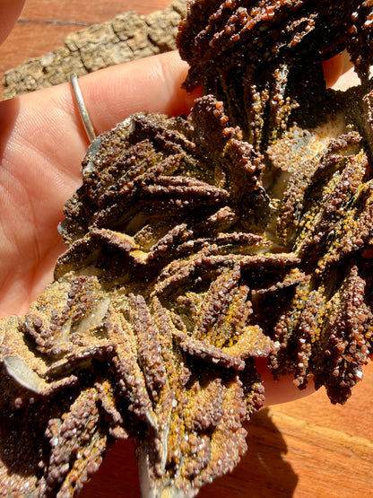 BARITE, MAGANESE + VANADINITE