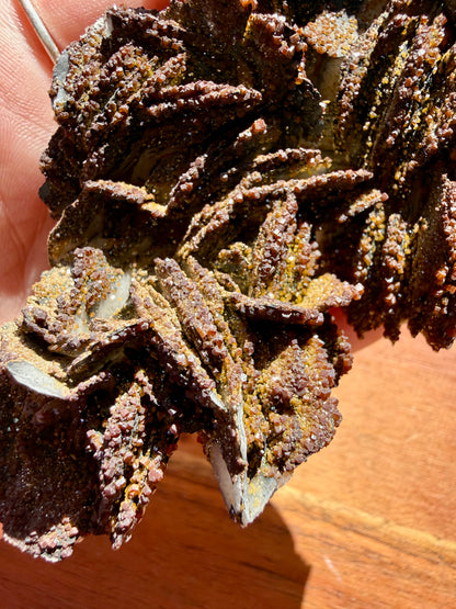 BARITE, MAGANESE + VANADINITE