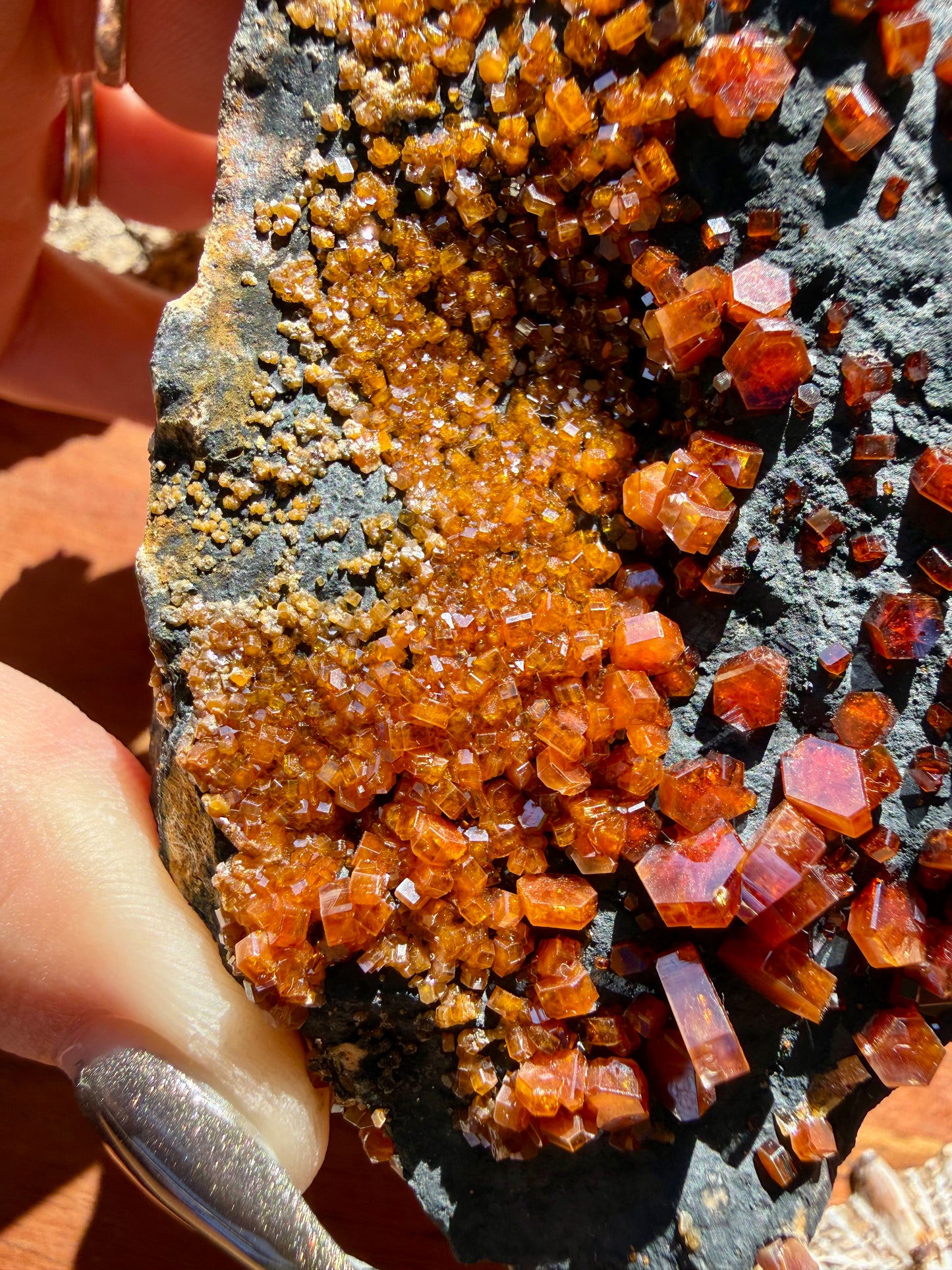 VANADINITE + MAGANESE