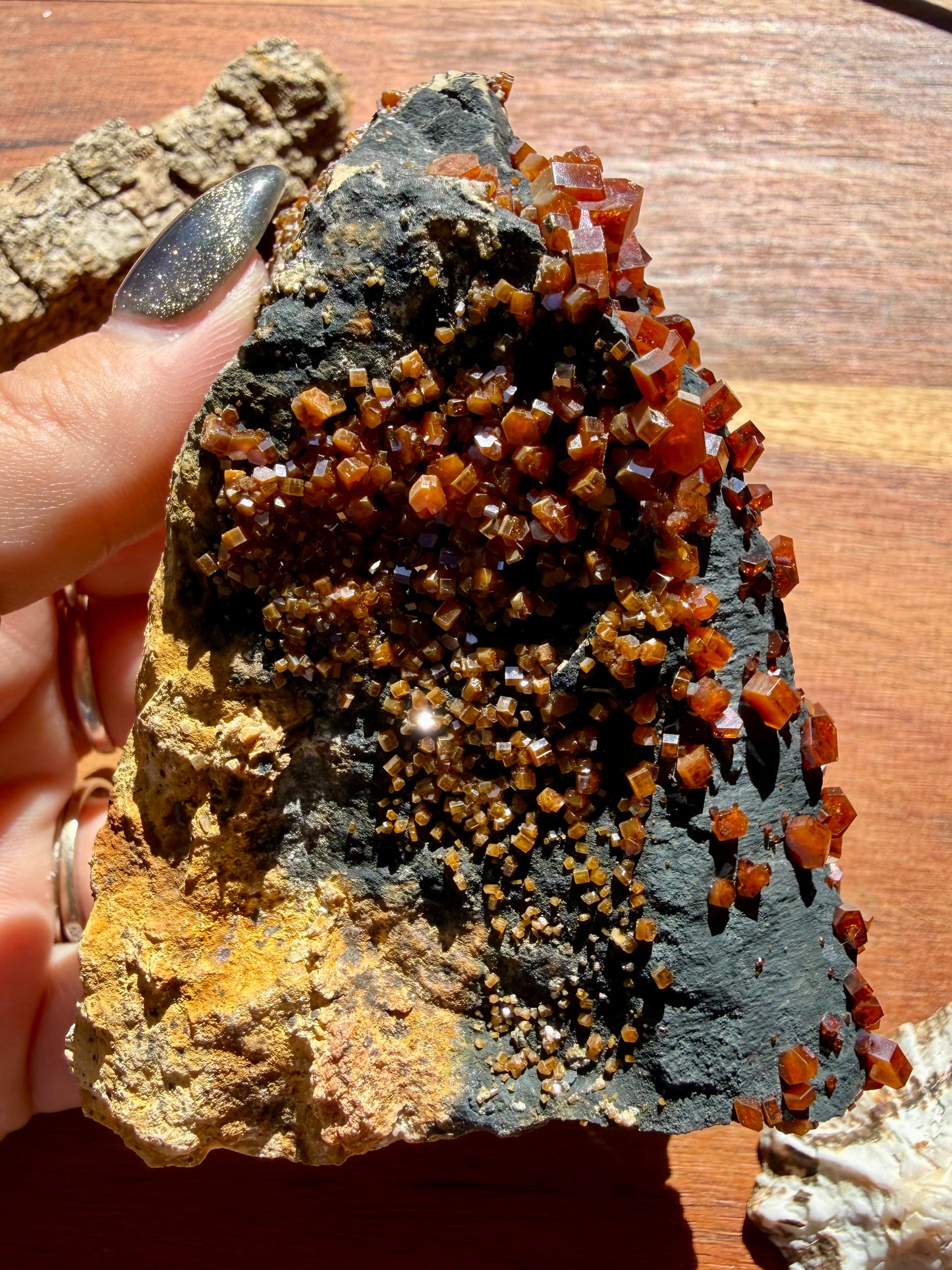 VANADINITE + MAGANESE