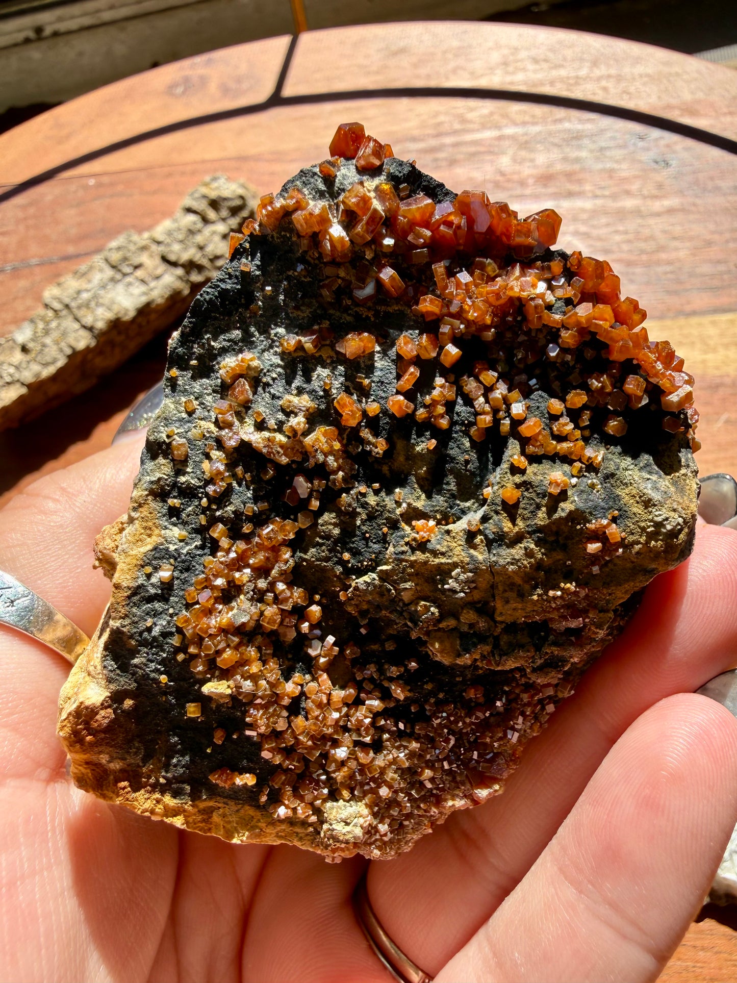 VANADINITE + MAGANESE