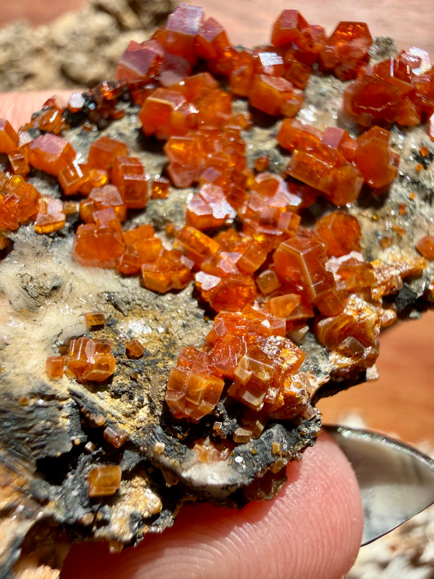 VANADINITE + MAGANESE