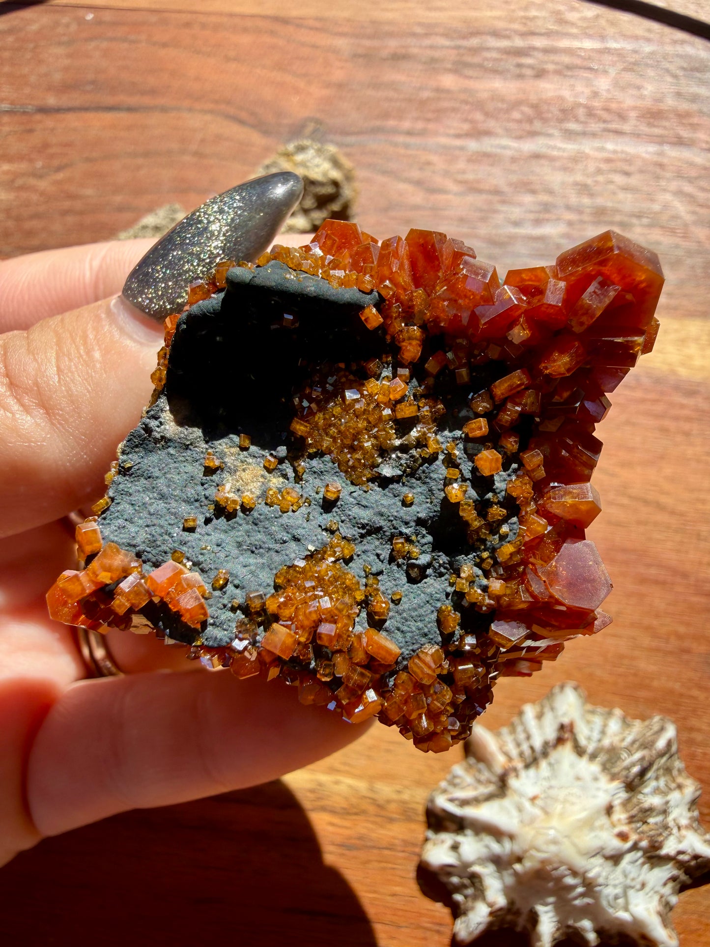 VANADINITE + MAGANESE
