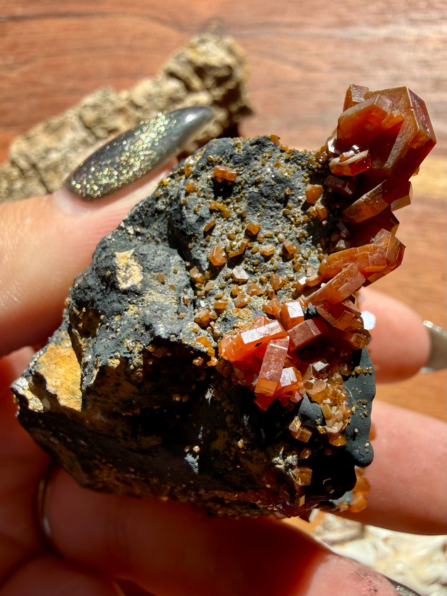VANADINITE + MAGANESE