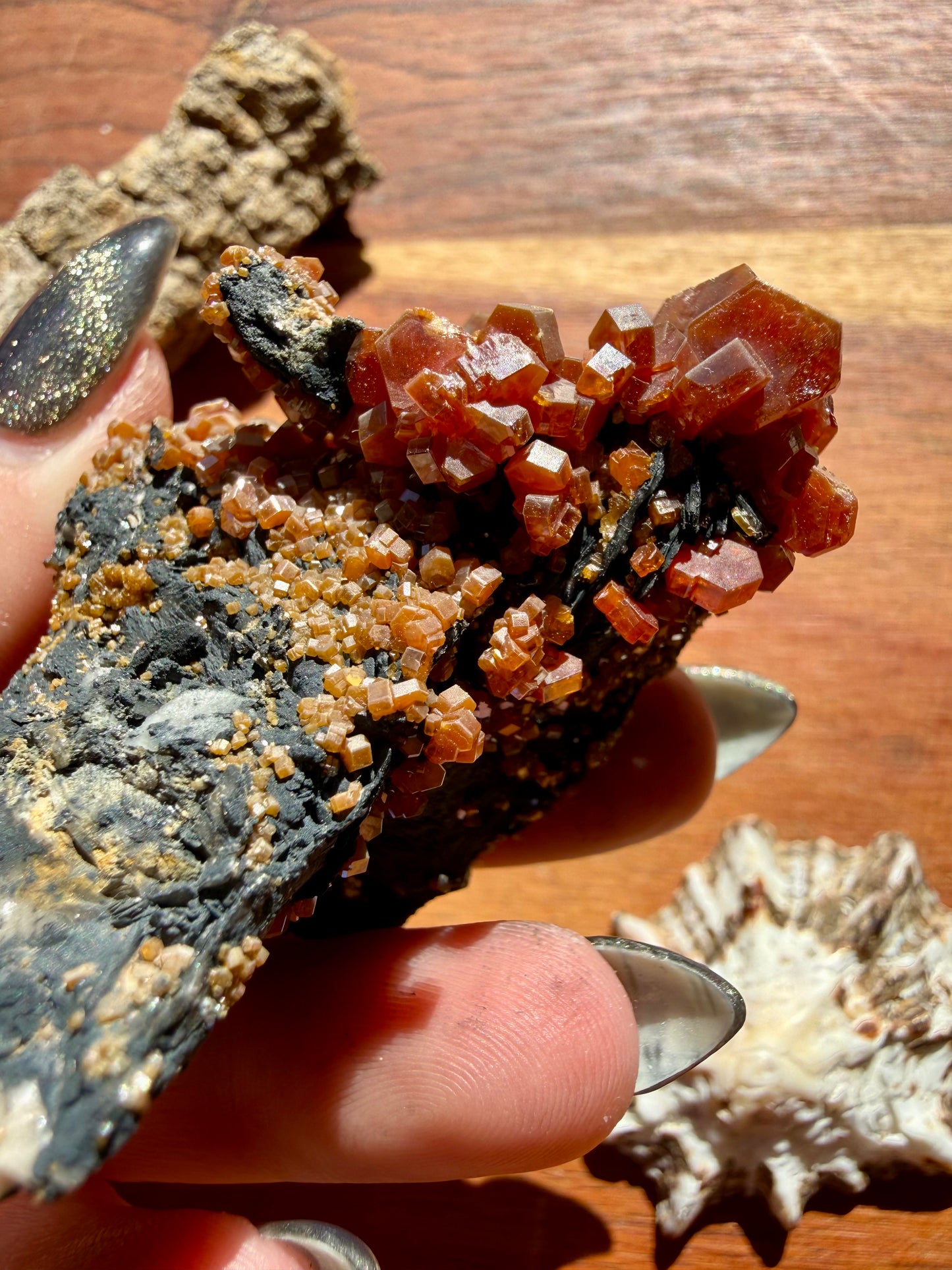 VANADINITE + MAGANESE