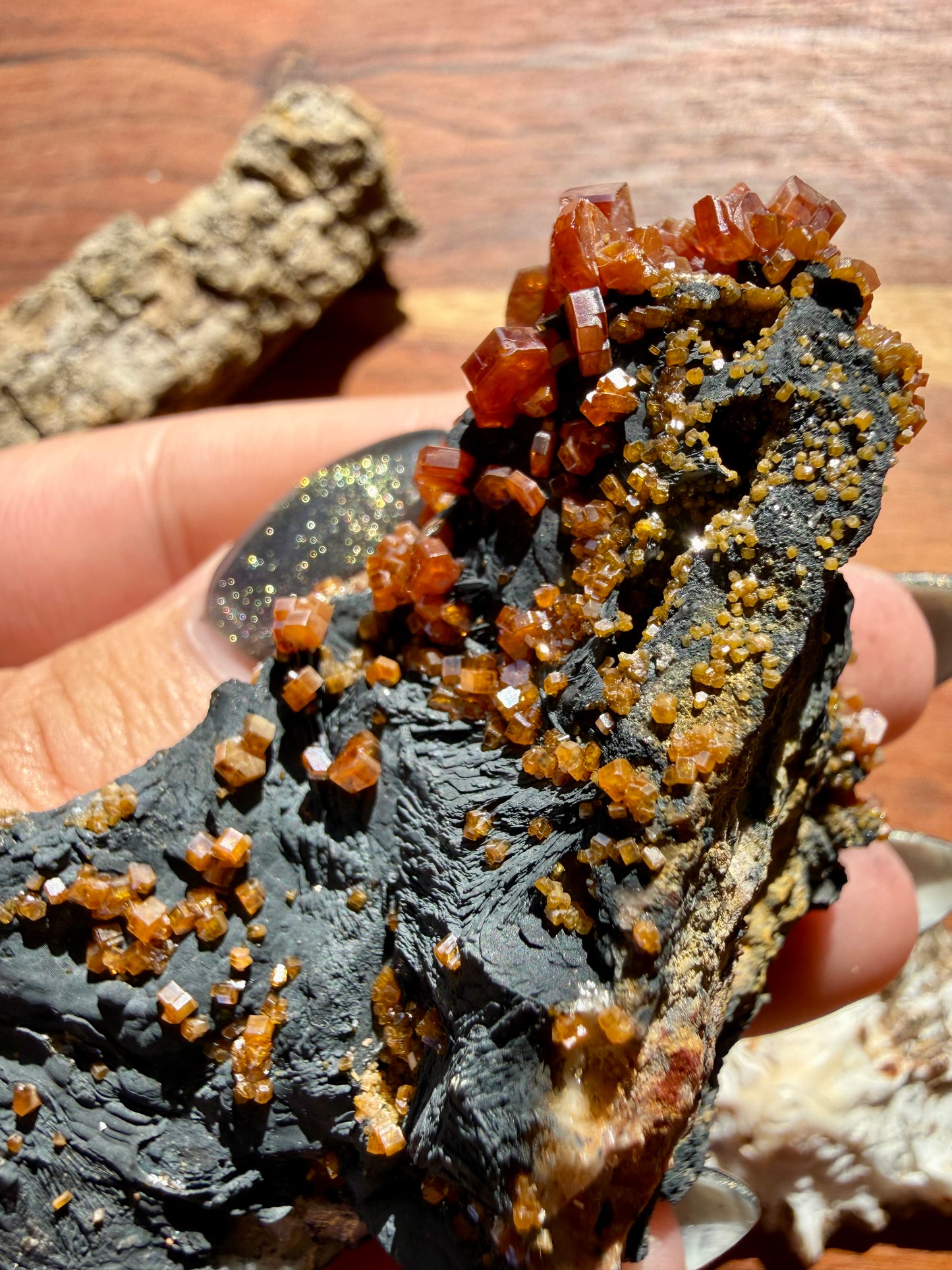 VANADINITE + MAGANESE