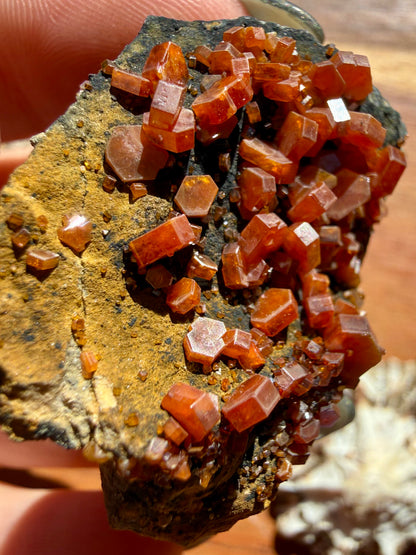 VANADINITE + MAGANESE