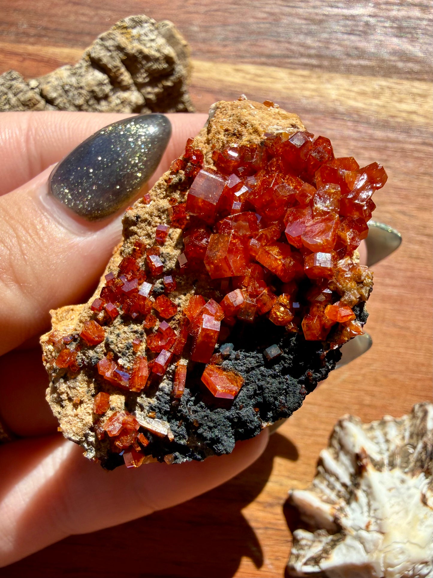 VANADINITE + MAGANESE