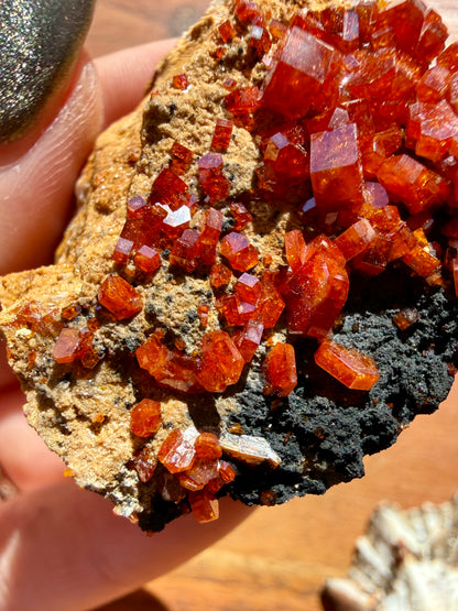 VANADINITE + MAGANESE