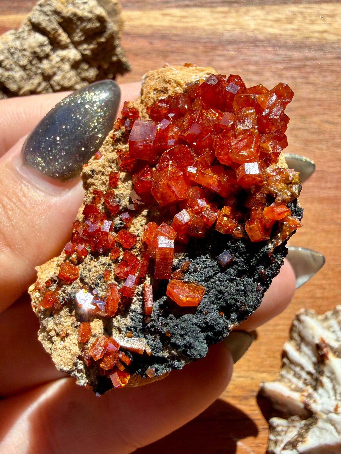 VANADINITE + MAGANESE