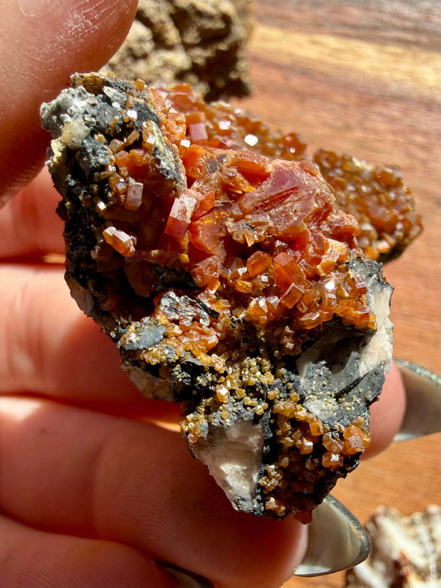 VANADINITE + MAGANESE