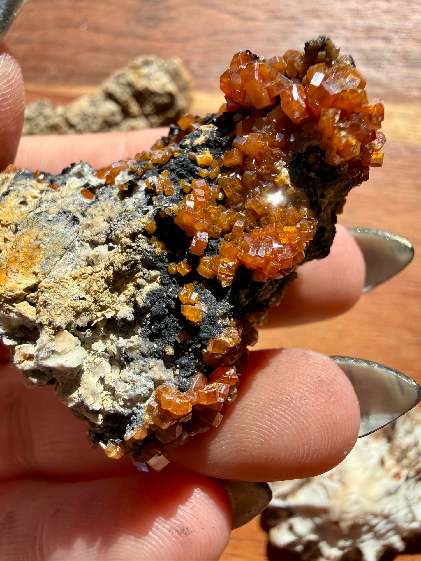 VANADINITE + MAGANESE