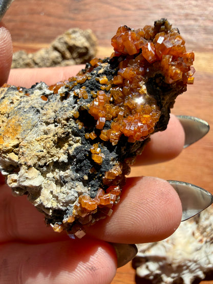 VANADINITE + MAGANESE