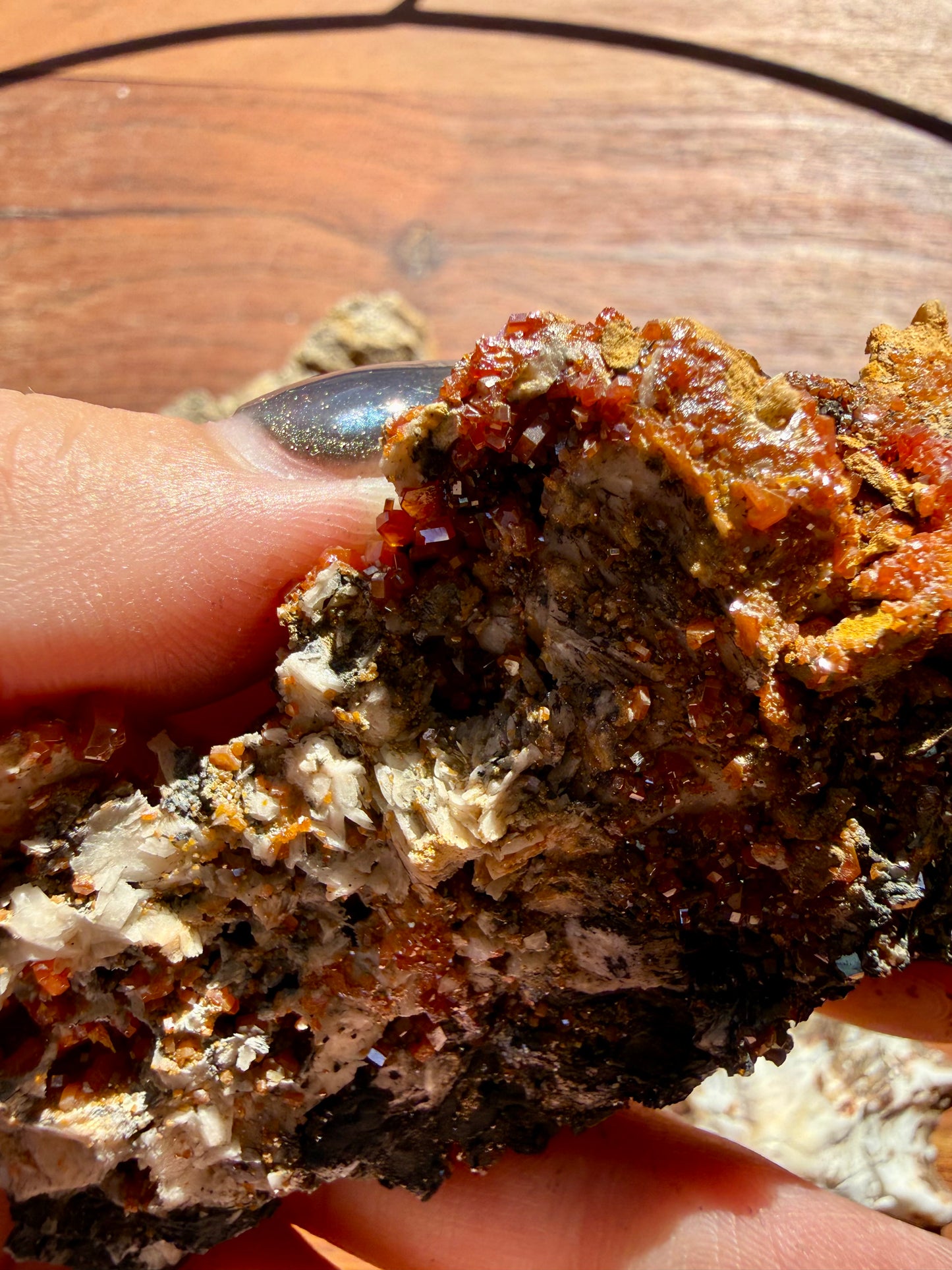 VANADINITE + MAGANESE