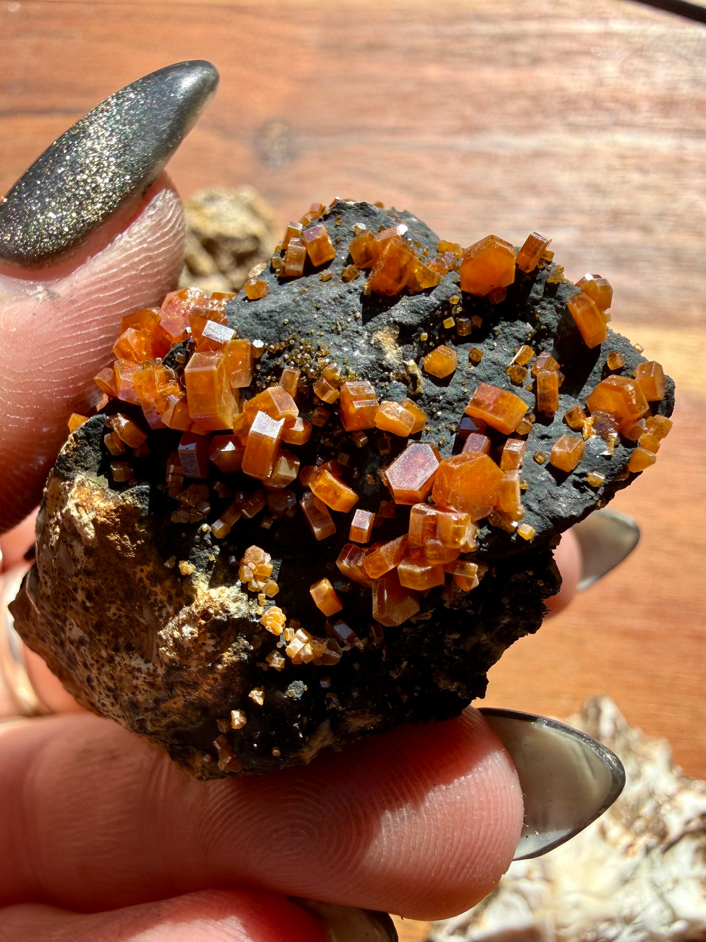 VANADINITE + MAGANESE
