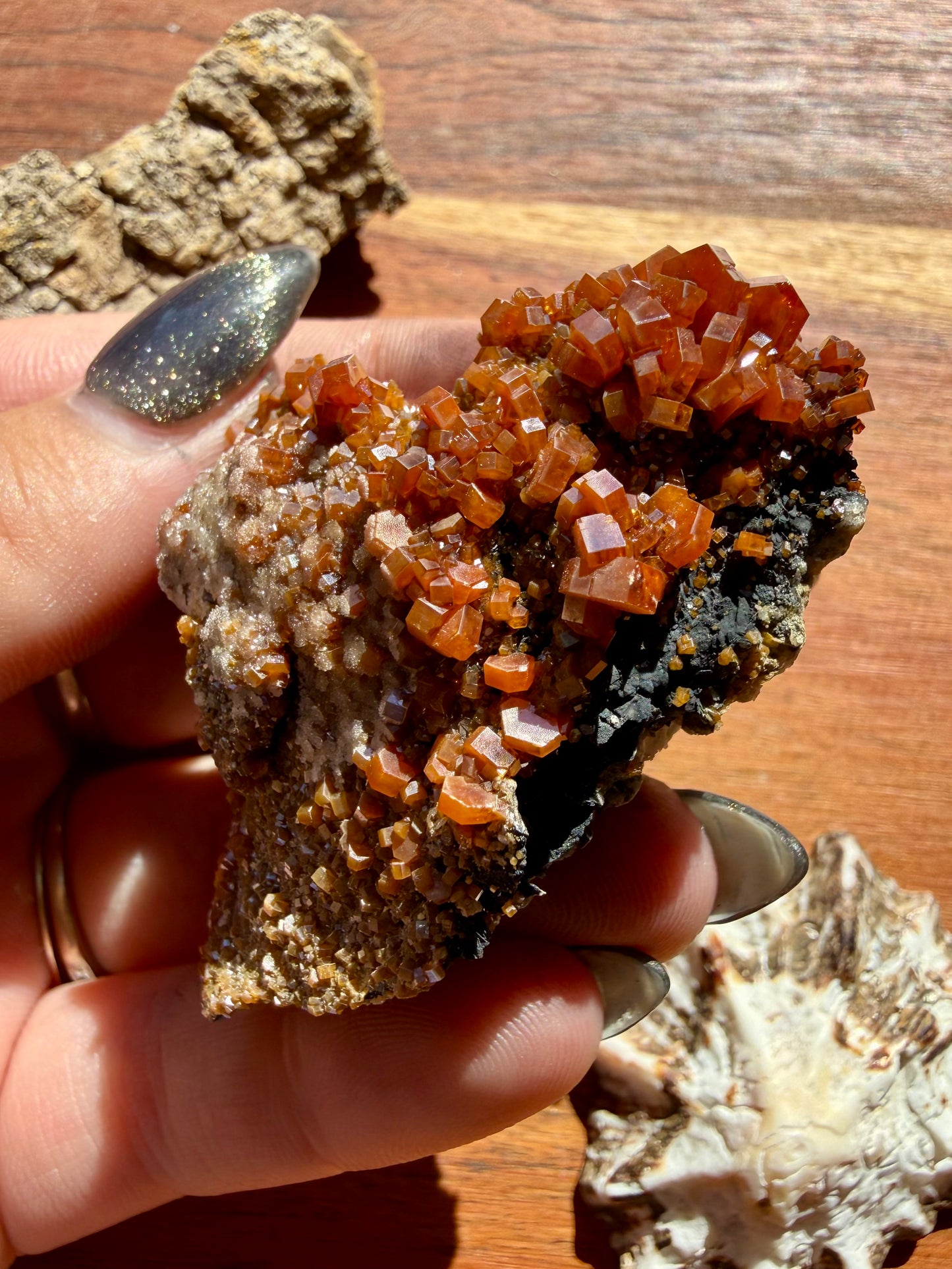 VANADINITE + MAGANESE