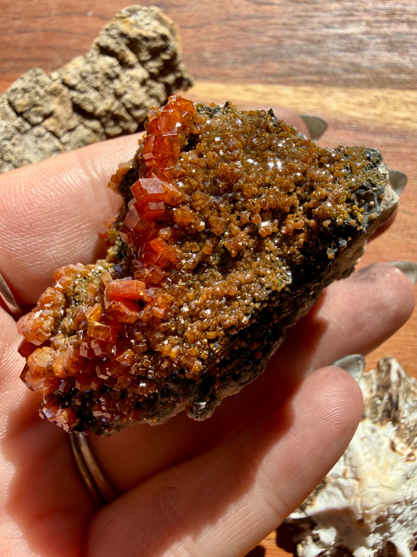VANADINITE + MAGANESE