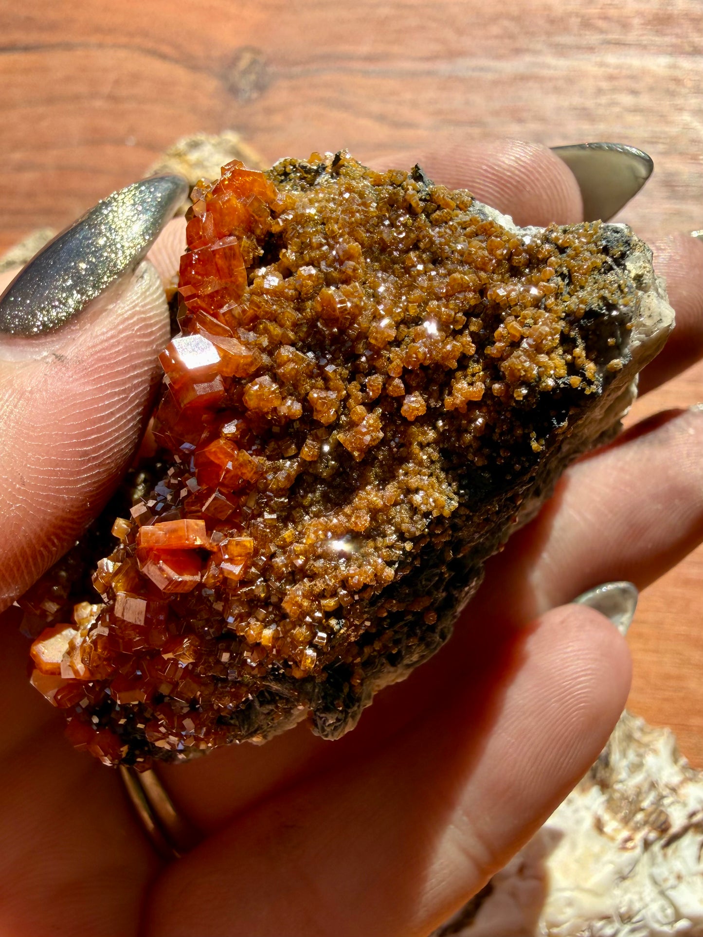 VANADINITE + MAGANESE