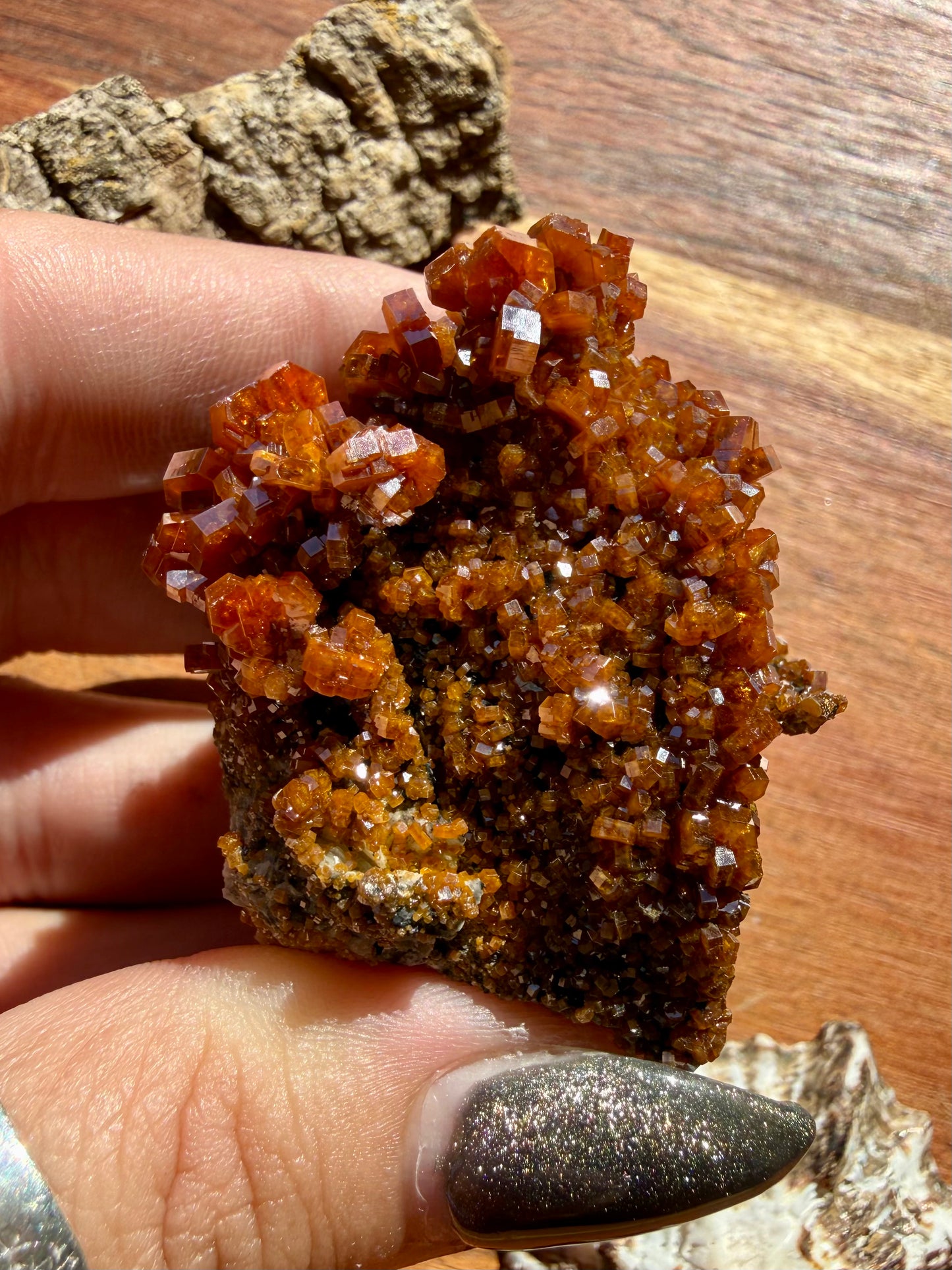 VANADINITE + MAGANESE